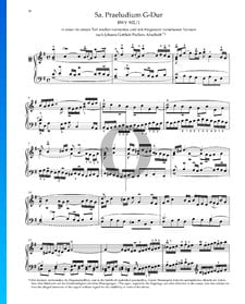 Prelude in G Major, BWV 902/ 1