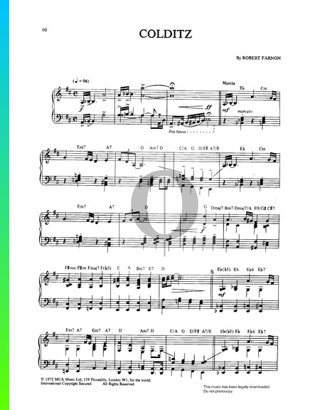 Colditz March Sheet Music