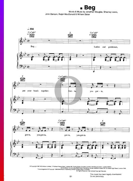 Beg Musik-Noten