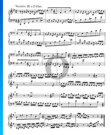 Variations Goldberg, BWV 988: Variatio 20. a 1 Clav.