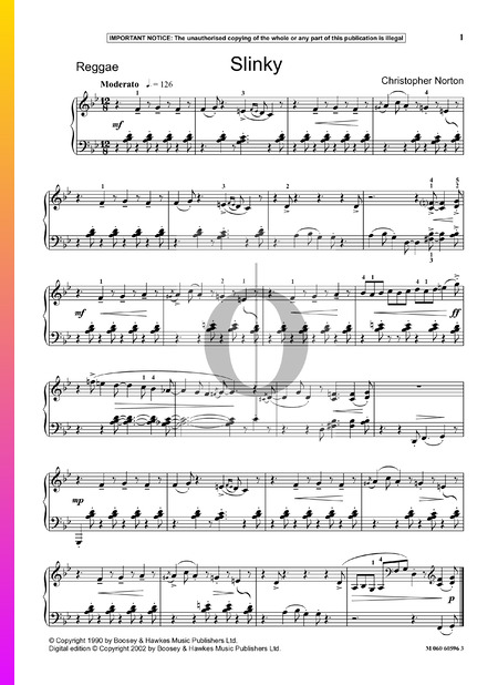 Slinky Sheet Music Piano Solo Pdf Download Streaming Oktav