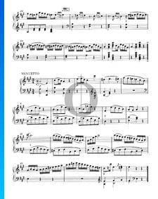 Piano Sonata No. 11 A Major, KV 331 (300i): 2. Menuetto