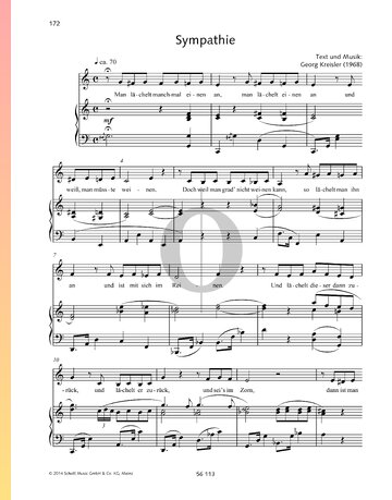 Sympathie Sheet Music