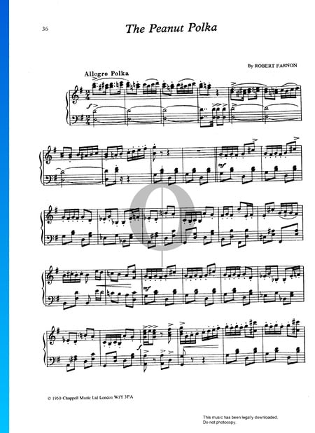 The Peanut Polka Sheet Music