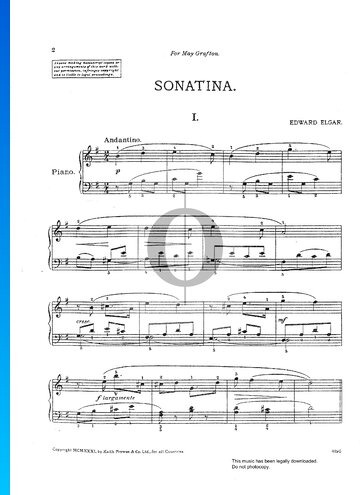Sonatina Sheet Music