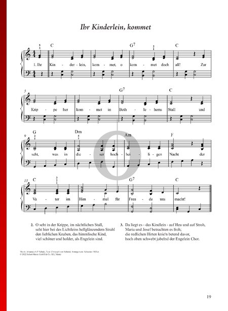 Ihr Kinderlein, kommet
