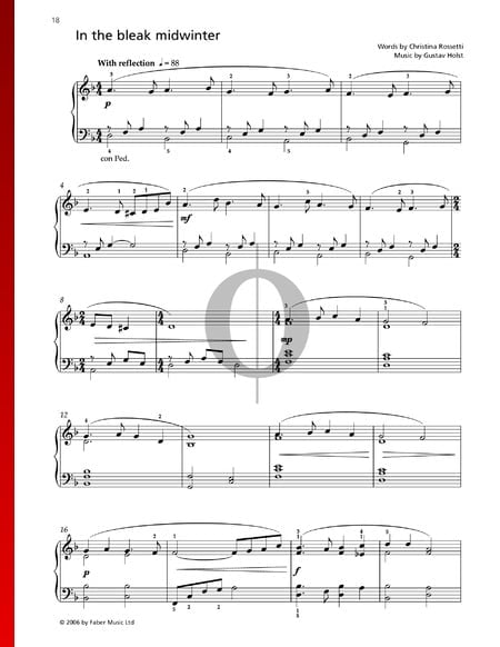 ▷ Reflections Sheet Music (Piano, Voice) - OKTAV