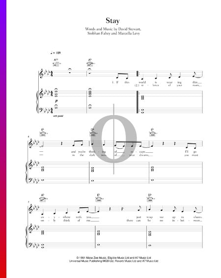 Stay Musik-Noten