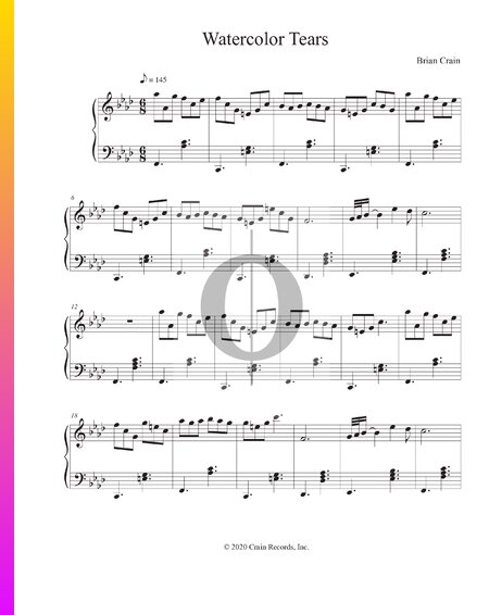 Watercolor Tears Sheet Music