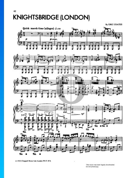 London Suite: Knightsbridge March Sheet Music