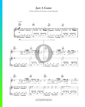 Just A Game Sheet Music