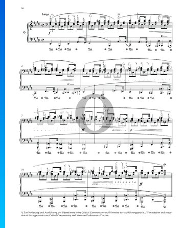 Prélude E-Dur, Op. 28 Nr. 9 Musik-Noten