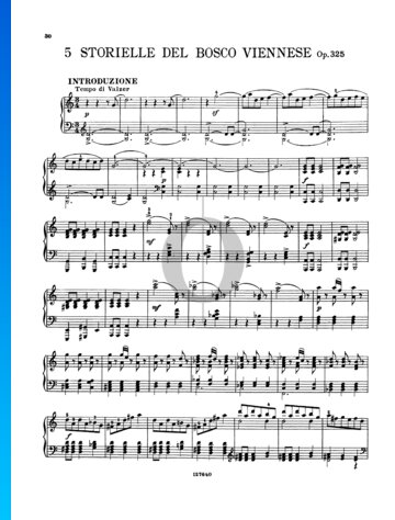 Geschichten aus dem Wienerwald, Op. 325 Musik-Noten