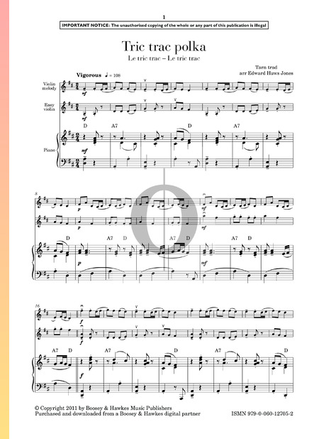 Tric Trac Polka Sheet Music
