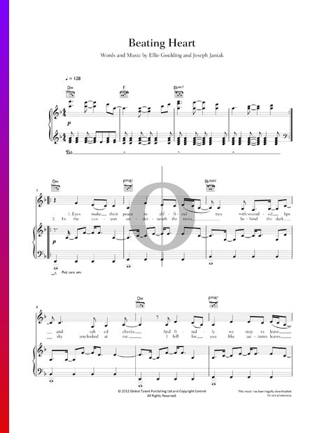 Beating Heart Sheet Music