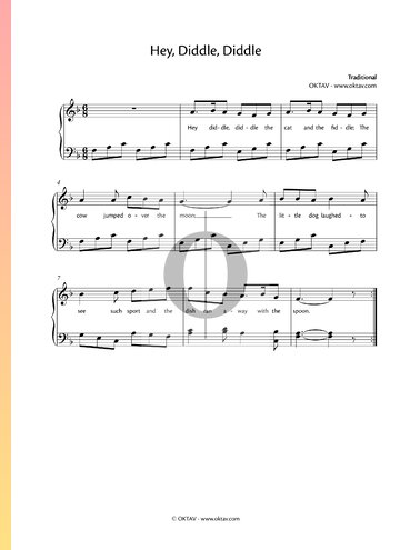 Hey, Diddle, Diddle Sheet Music