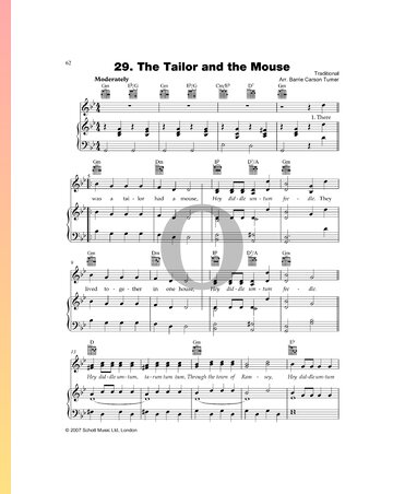 The Tailor and the Mouse Musik-Noten
