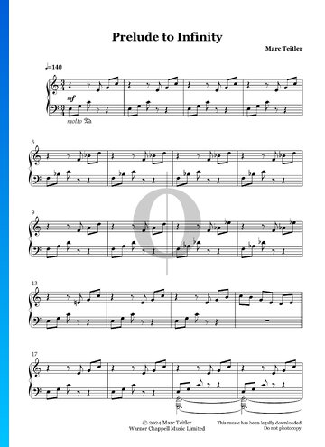 Prelude To Infinity Musik-Noten