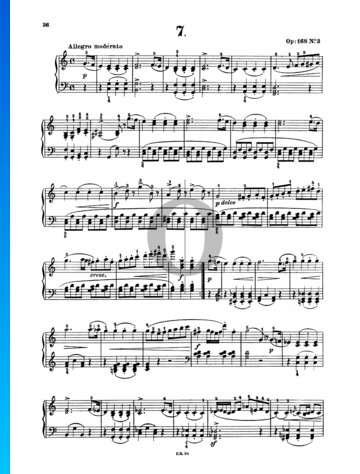 Sonatina in C Major, Op. 168 No. 3 Spartito