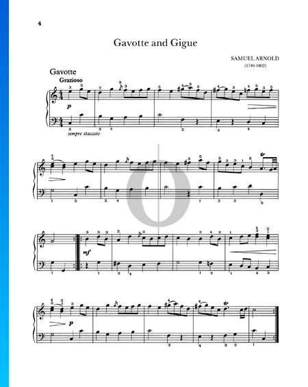 Gavotte And Gigue