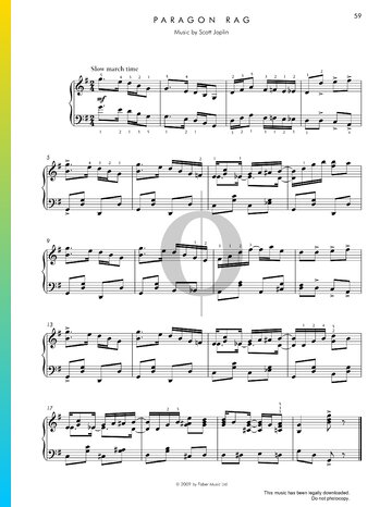 Paragon Rag Sheet Music