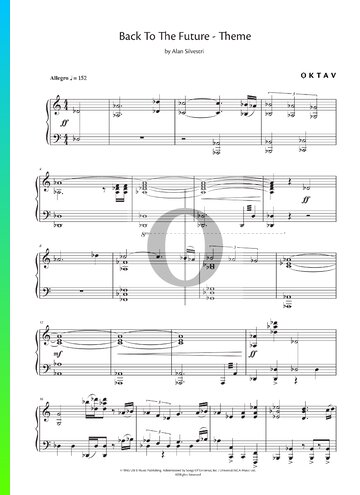 Back To The Future Sheet Music