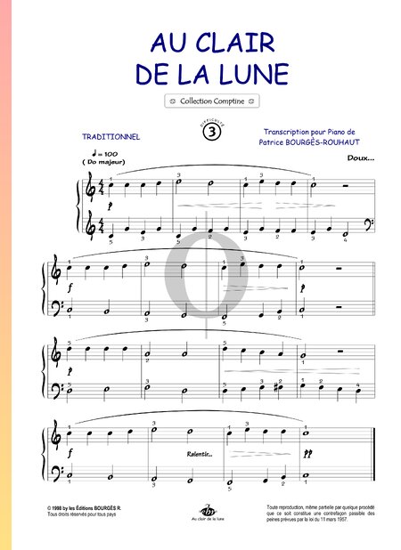 Au clair de la lune