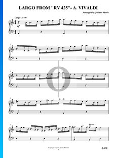 Mandolin Concerto in C Major, RV 425: 2. Largo