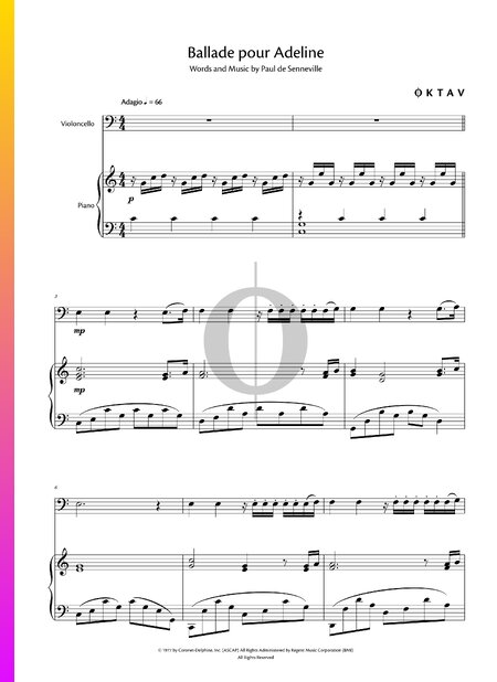 Ballade pour Adeline