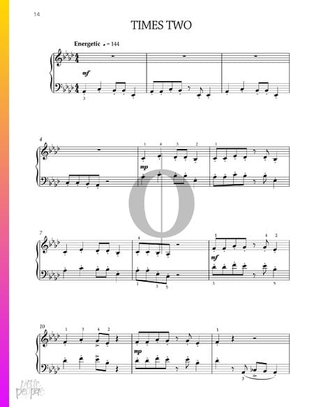 Times Two Sheet Music