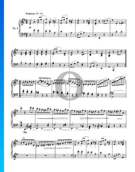 Pièces fugitives, Op. 15: No. 4 Sheet Music