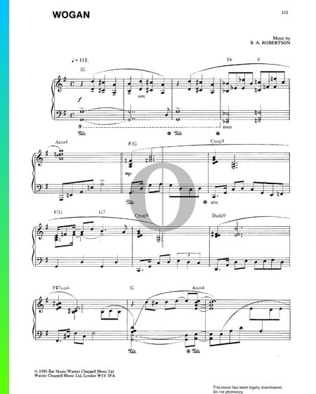 Wogan Musik-Noten