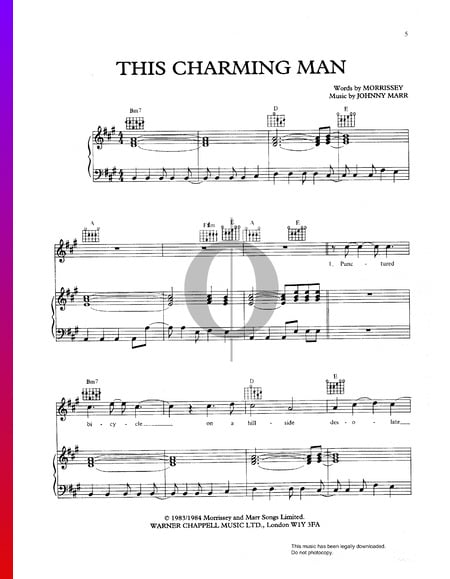 This Charming Man Musik-Noten