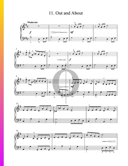 Out and About Sheet Music