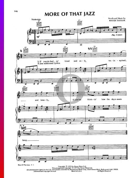 More Of That Jazz Musik-Noten