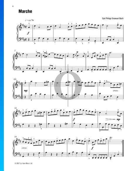 Marche Partitura