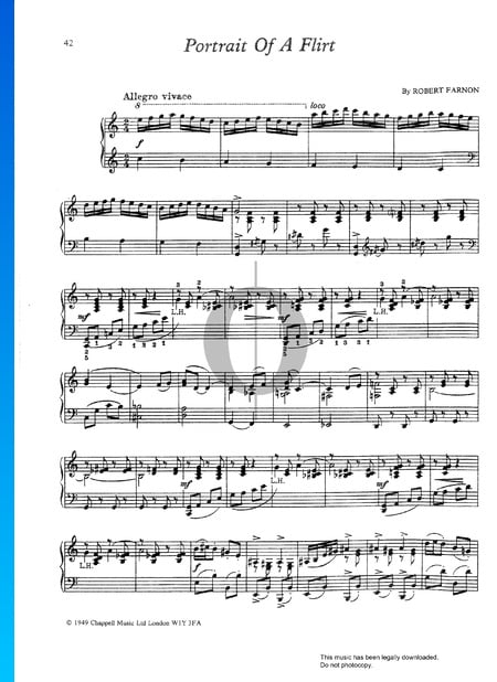 Portrait Of A Flirt Sheet Music