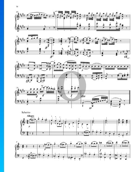 Sonata en do mayor, Op. 2 n.º 3: 3. Scherzo