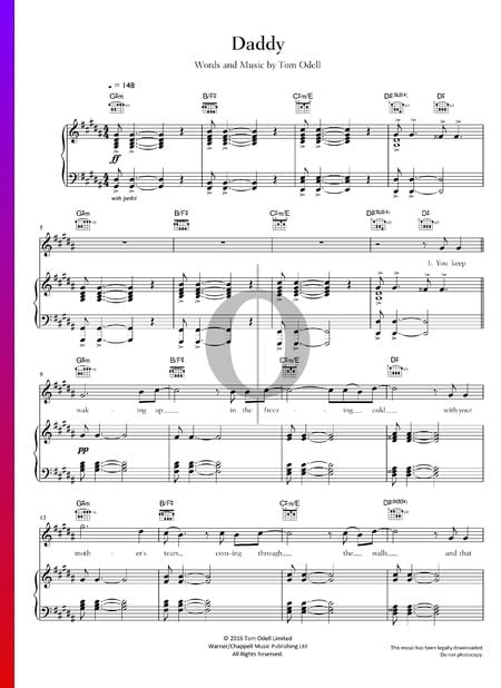 Daddy Musik-Noten
