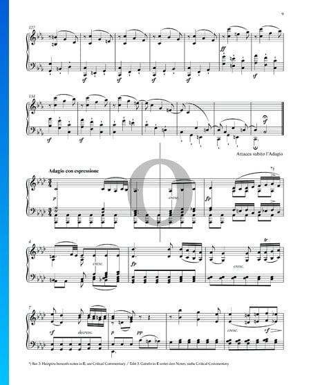 Sonata quasi una Fantasia, Op. 27 Nr. 1: 3. Adagio con espressione
