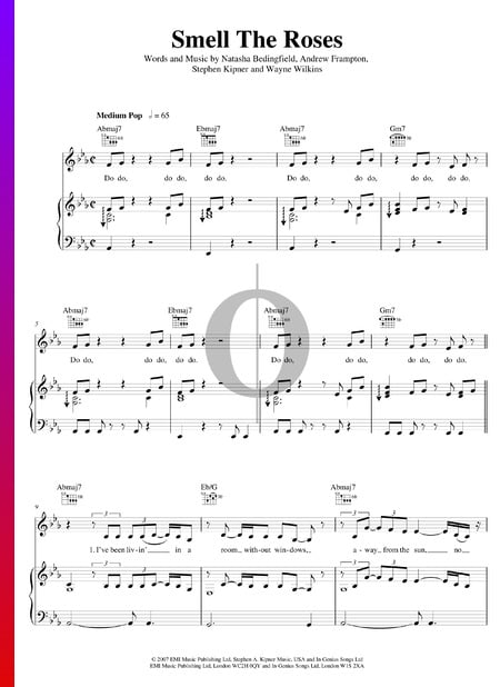 Smell The Roses Musik-Noten