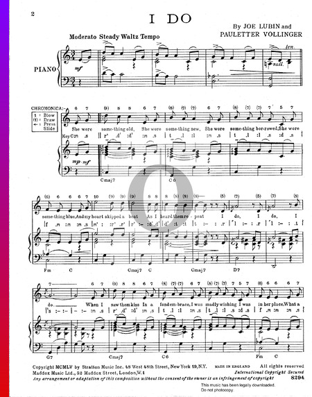 I Do Musik-Noten