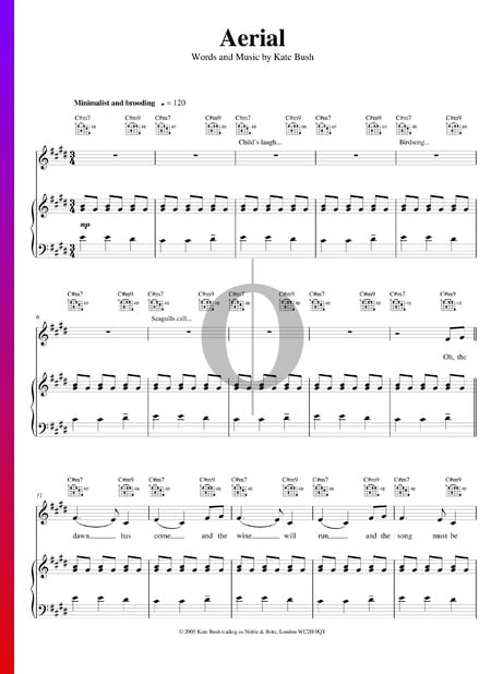 Aerial Musik-Noten