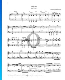 Sonata en mi bemol mayor, Op. 31 n.º 3: 1. Allegro