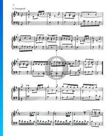 Partita 5, BWV 829: 6. Passepied