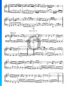 Menuet B Major, BWV Anh. 118