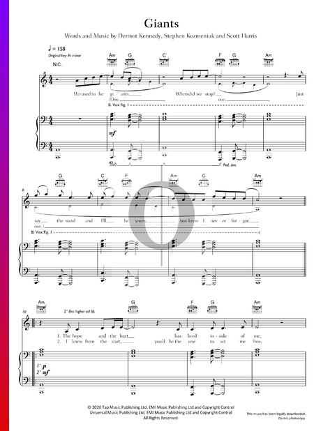 Giants Sheet Music