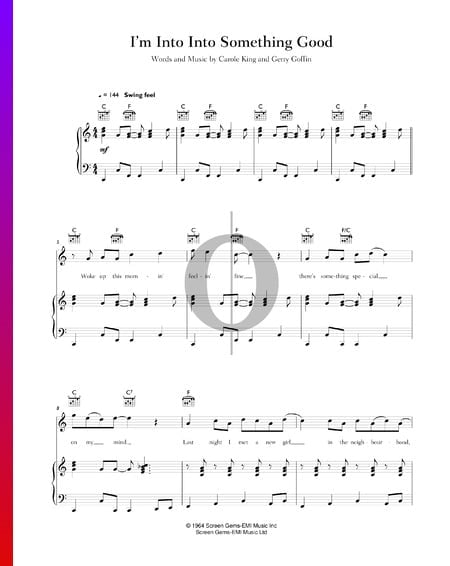 I'm Into Something Good Sheet Music