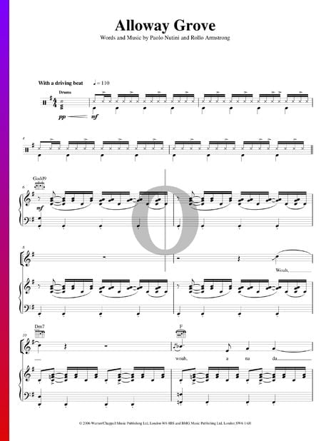 Alloway Grove Sheet Music