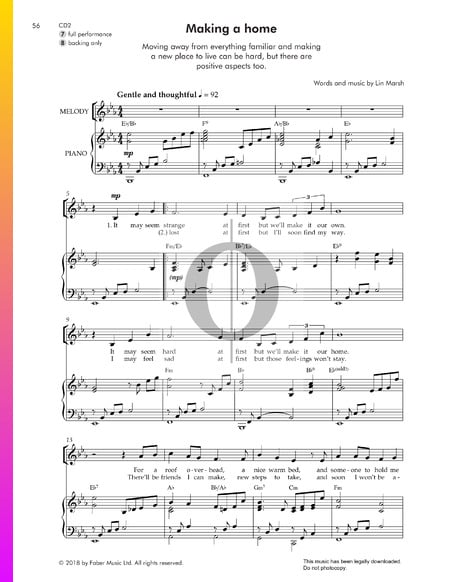 Making A Home Musik-Noten